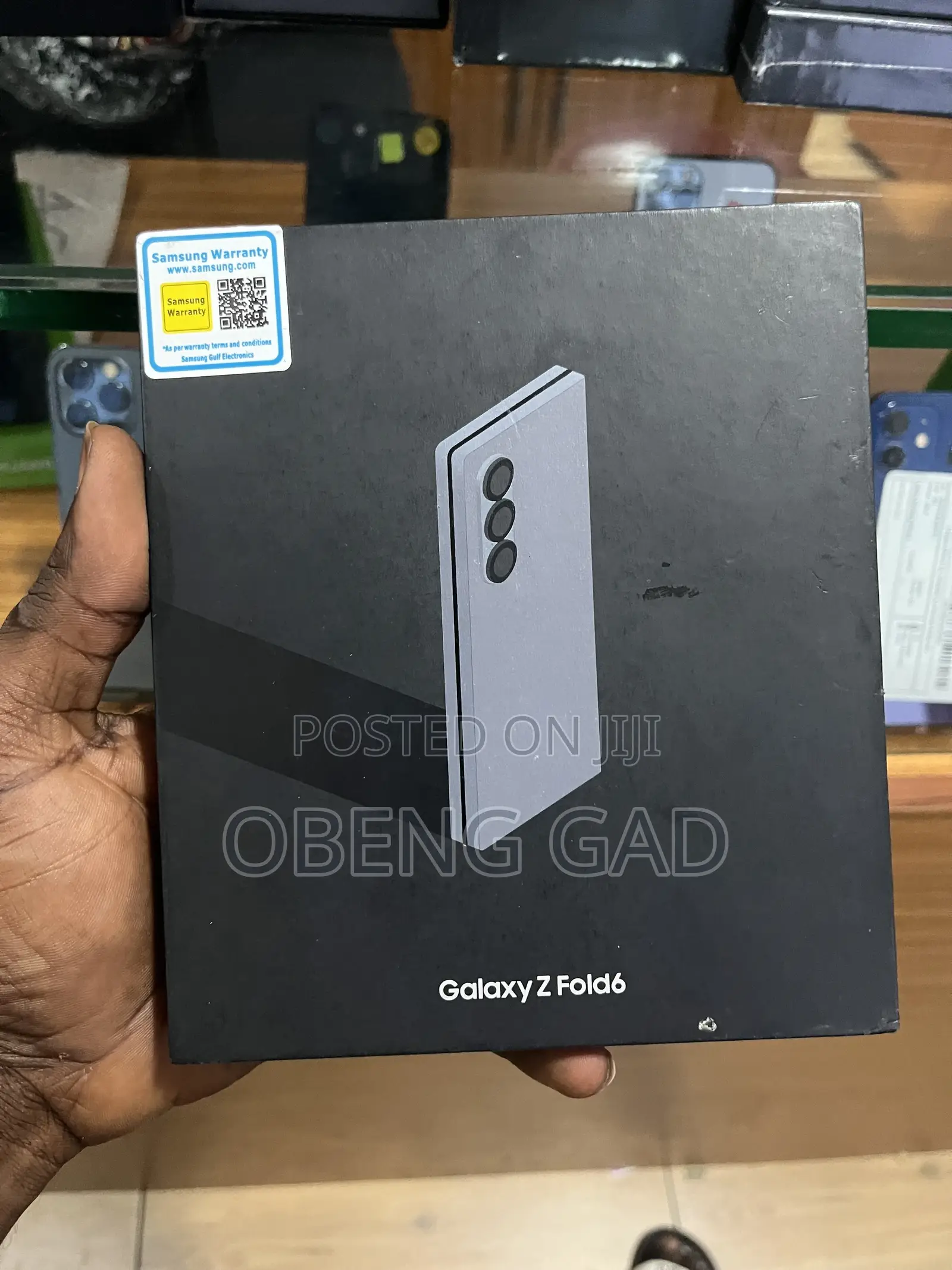 New Samsung Galaxy Z Fold6 256 GB Black