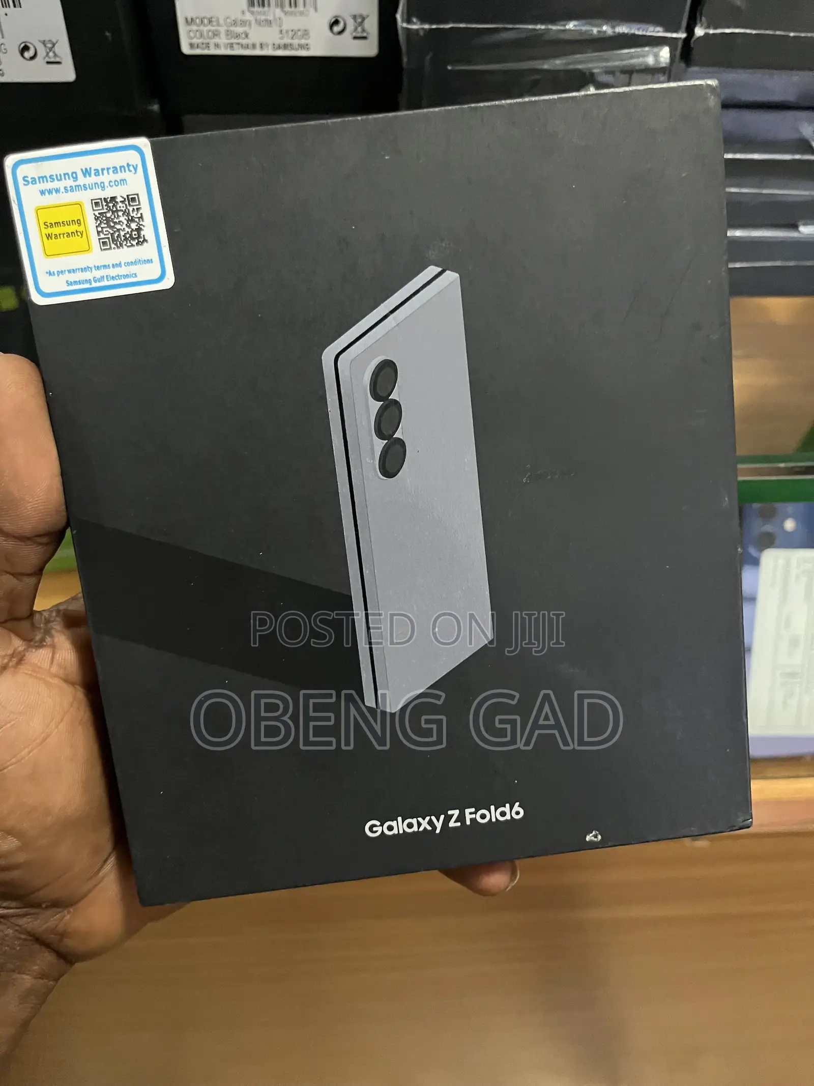 New Samsung Galaxy Z Fold6 256 GB Black