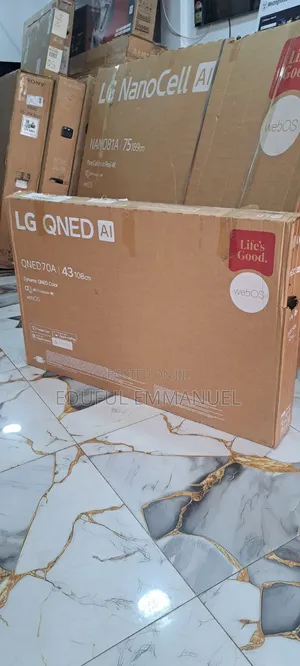 LG 43" QNED QNED70 UHD Smart 4k HDR AI Netflix YouTube Apple Airplay