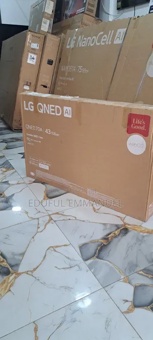 LG 43" QNED QNED70 UHD Smart 4k HDR AI Netflix YouTube Apple Airplay