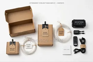 Rolls Royce Starlight Headliner Kit Bluetooth App + Remote
