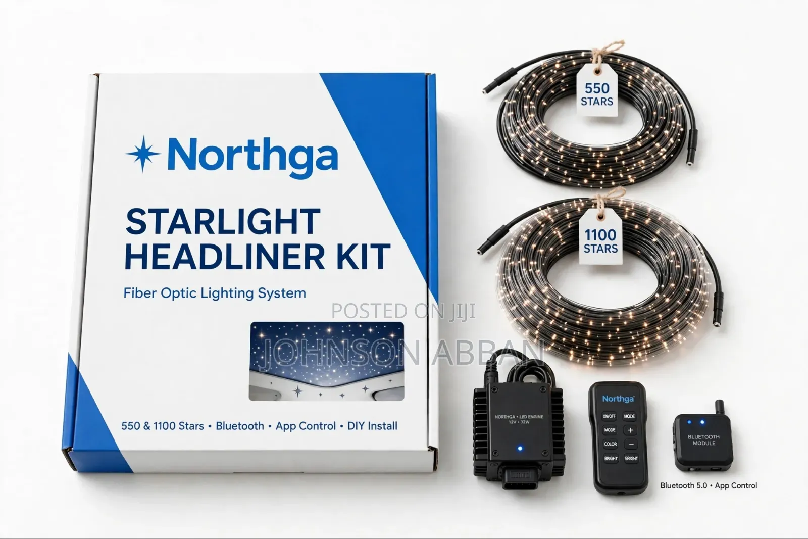 Rolls Royce Starlight Headliner Kit Bluetooth App + Remote