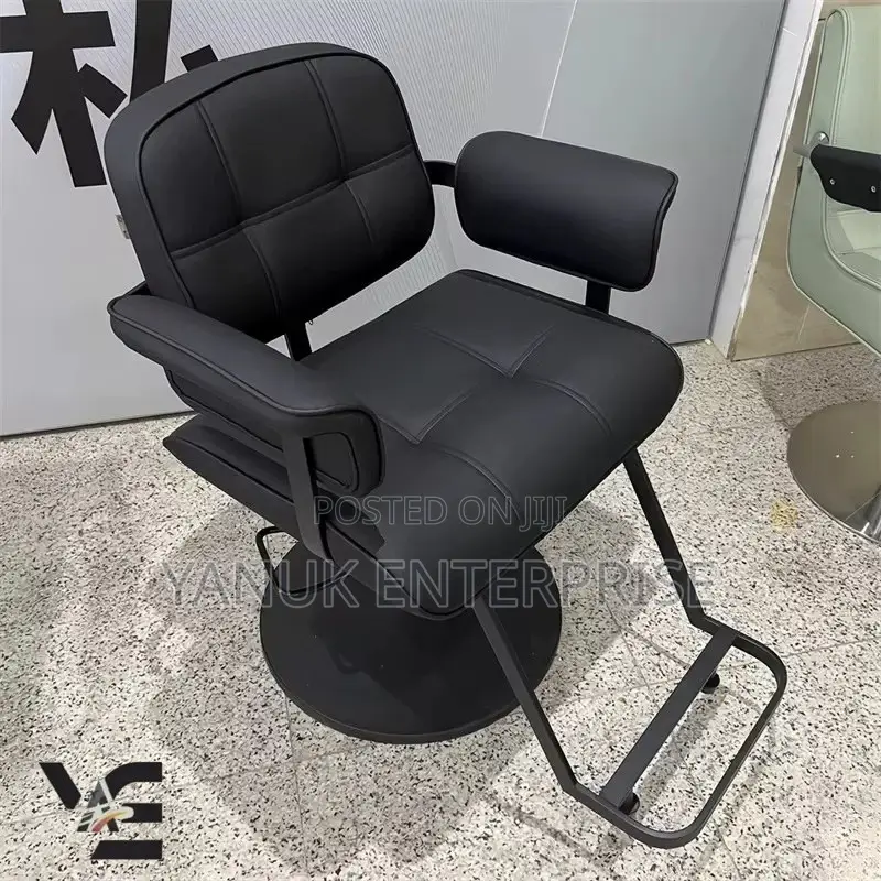 Vintage All-Black Barber Chair