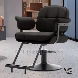Vintage All-Black Barber Chair