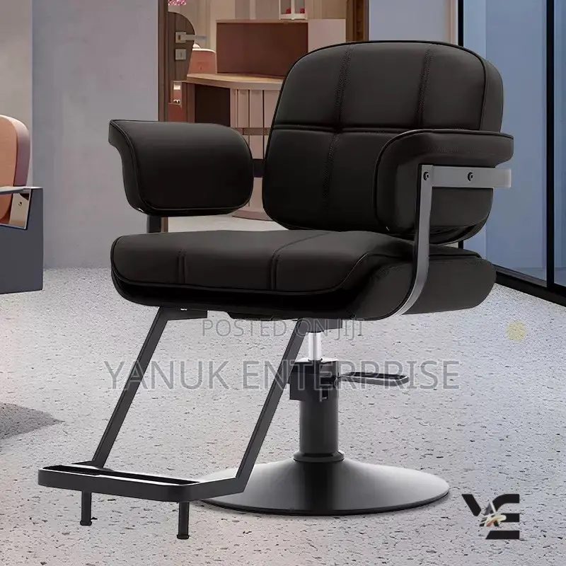 Vintage All-Black Barber Chair