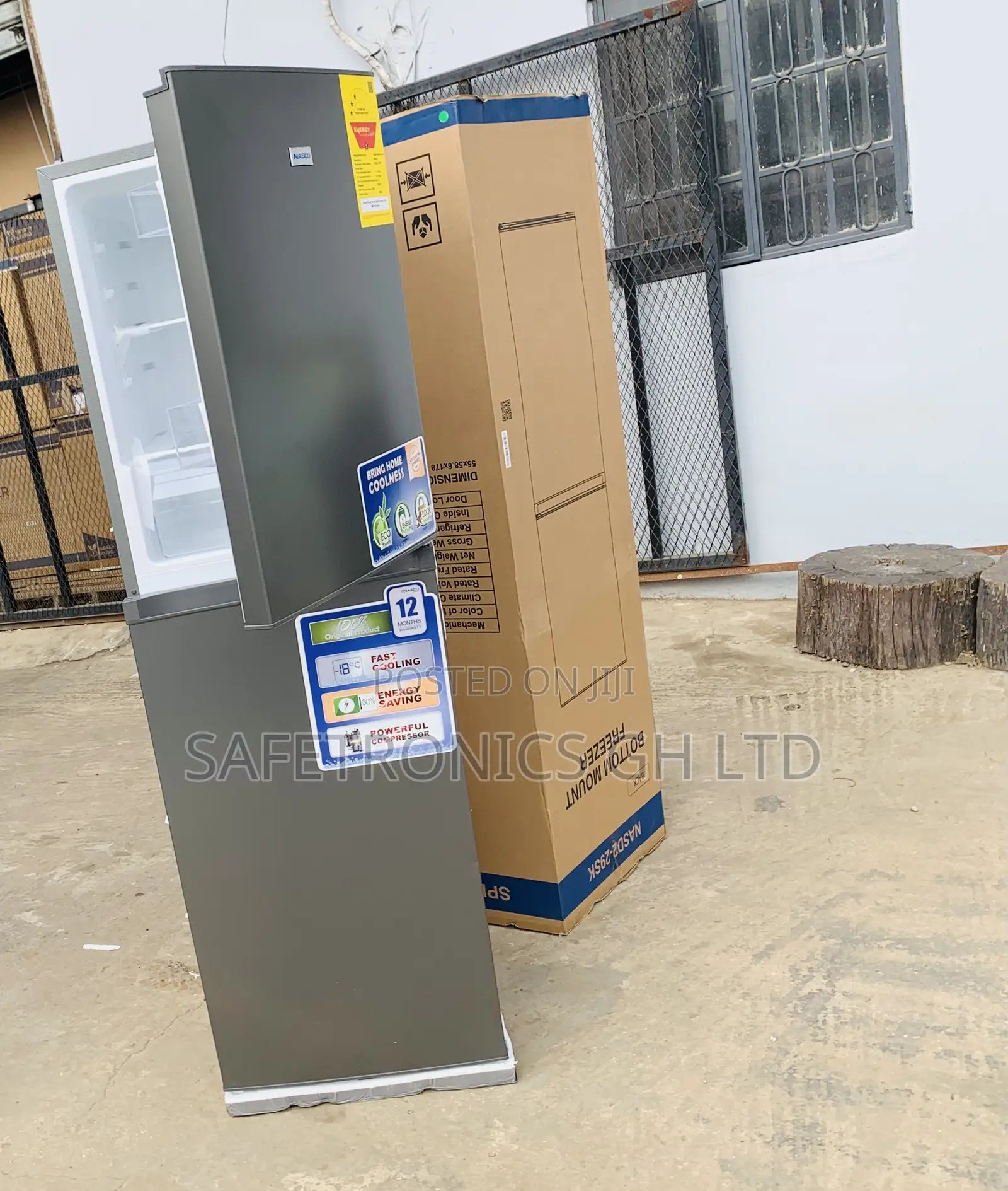 (CoolVault) Nasco Bottom Mount 251L Nasd2-29sk Fridge