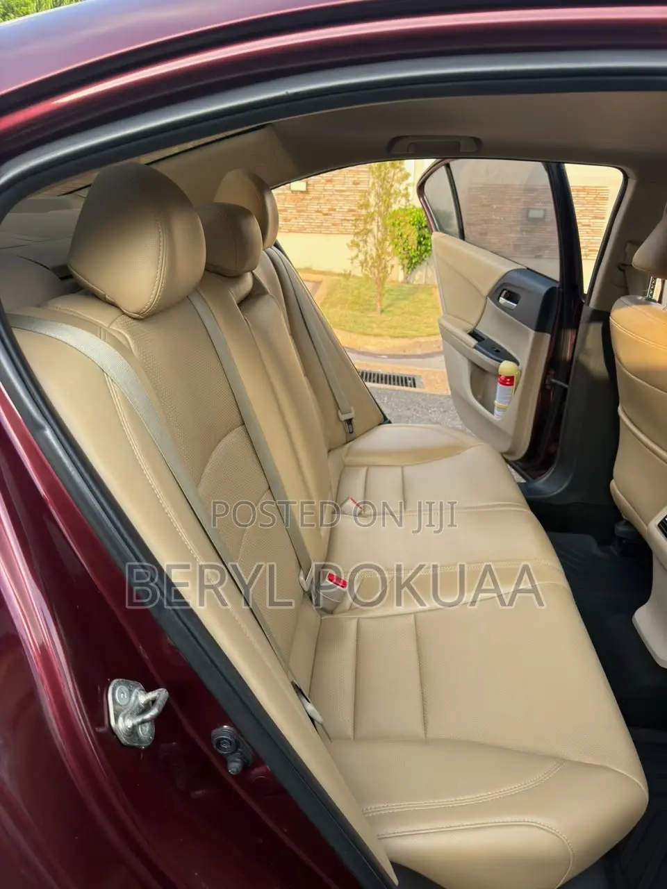 Honda Accord 2017 Burgundy