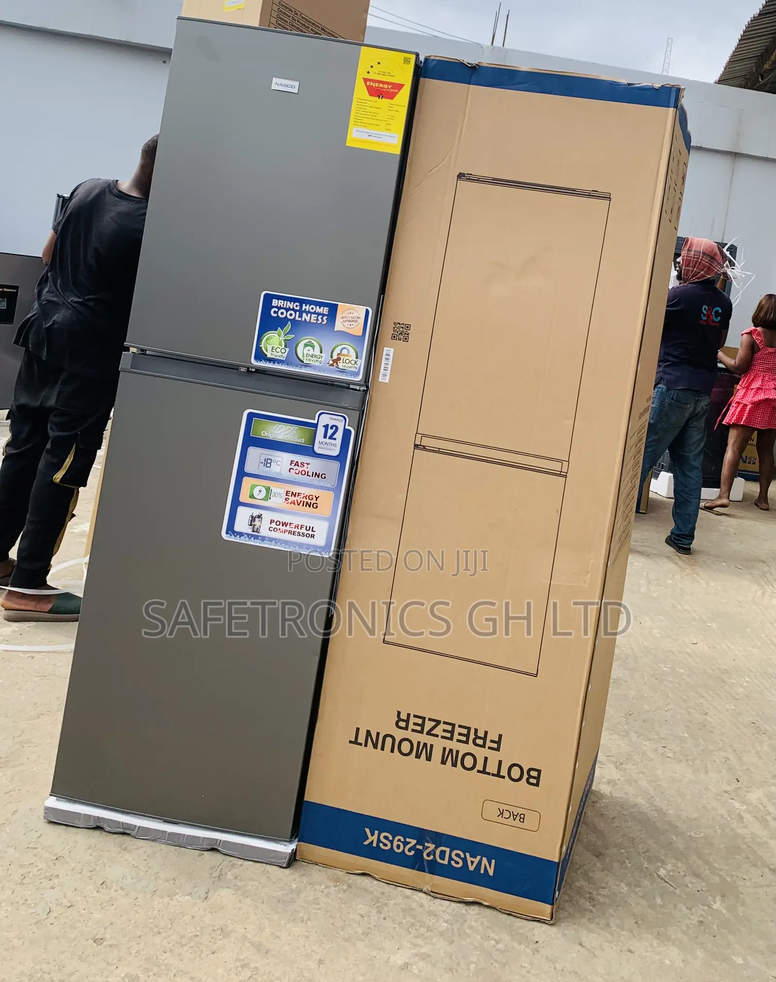 Massive 251L Nasd2-29sk Nasco FreshMax Bottom Mount Fridge