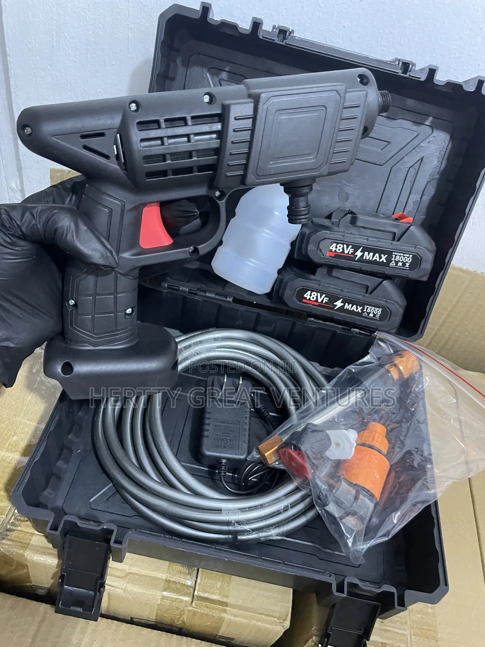 High Pressure Gun Washer