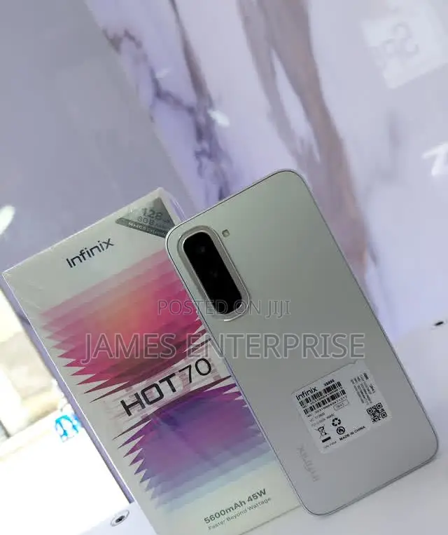 New Infinix Hot 70 256 GB Gray