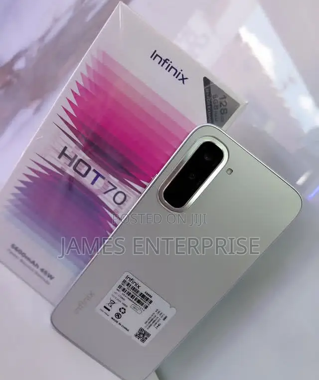 New Infinix Hot 70 256 GB Gray