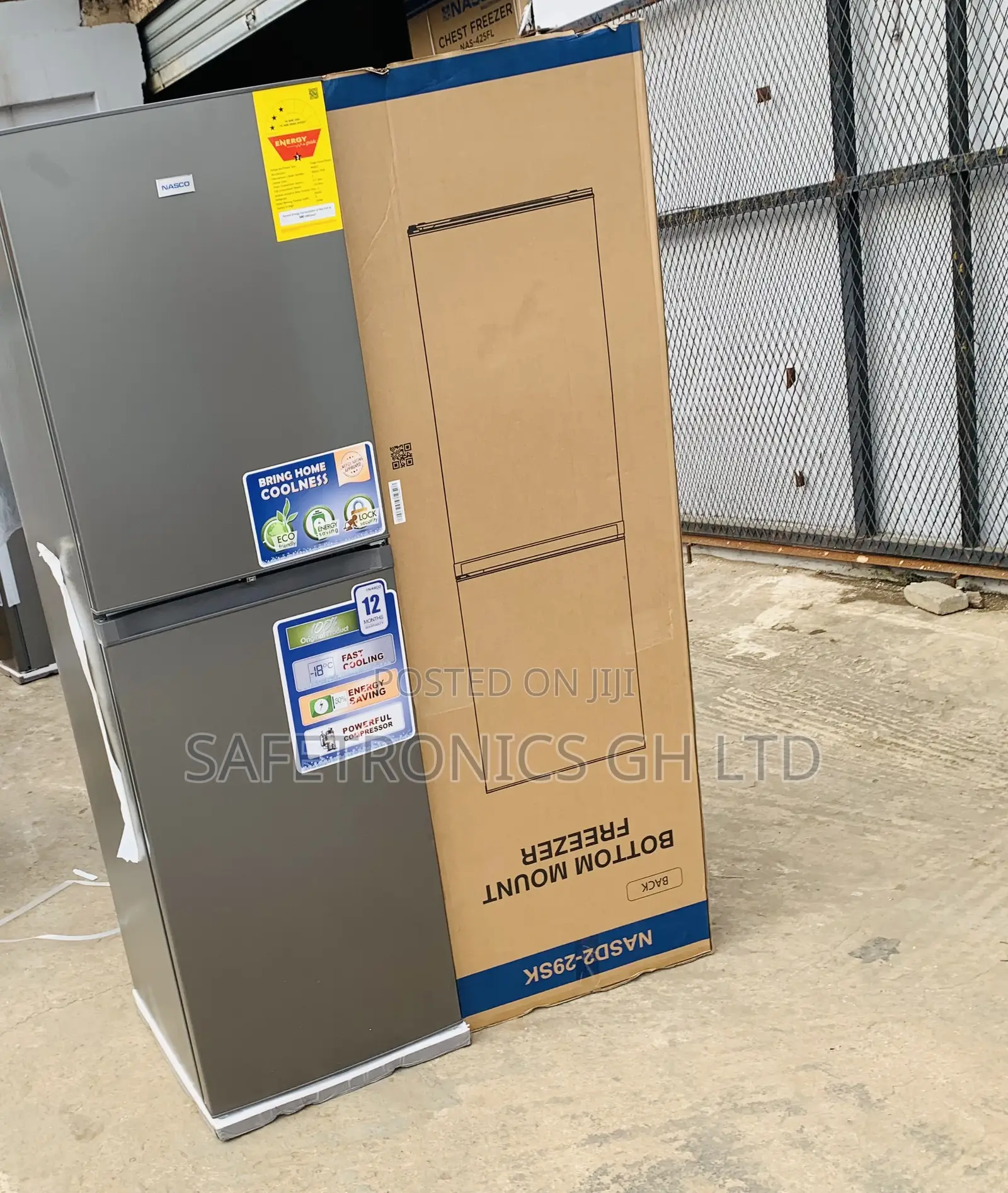 Shop PureFresh Nasco Nasd2-29sk Bottom Mount 251L Fridge