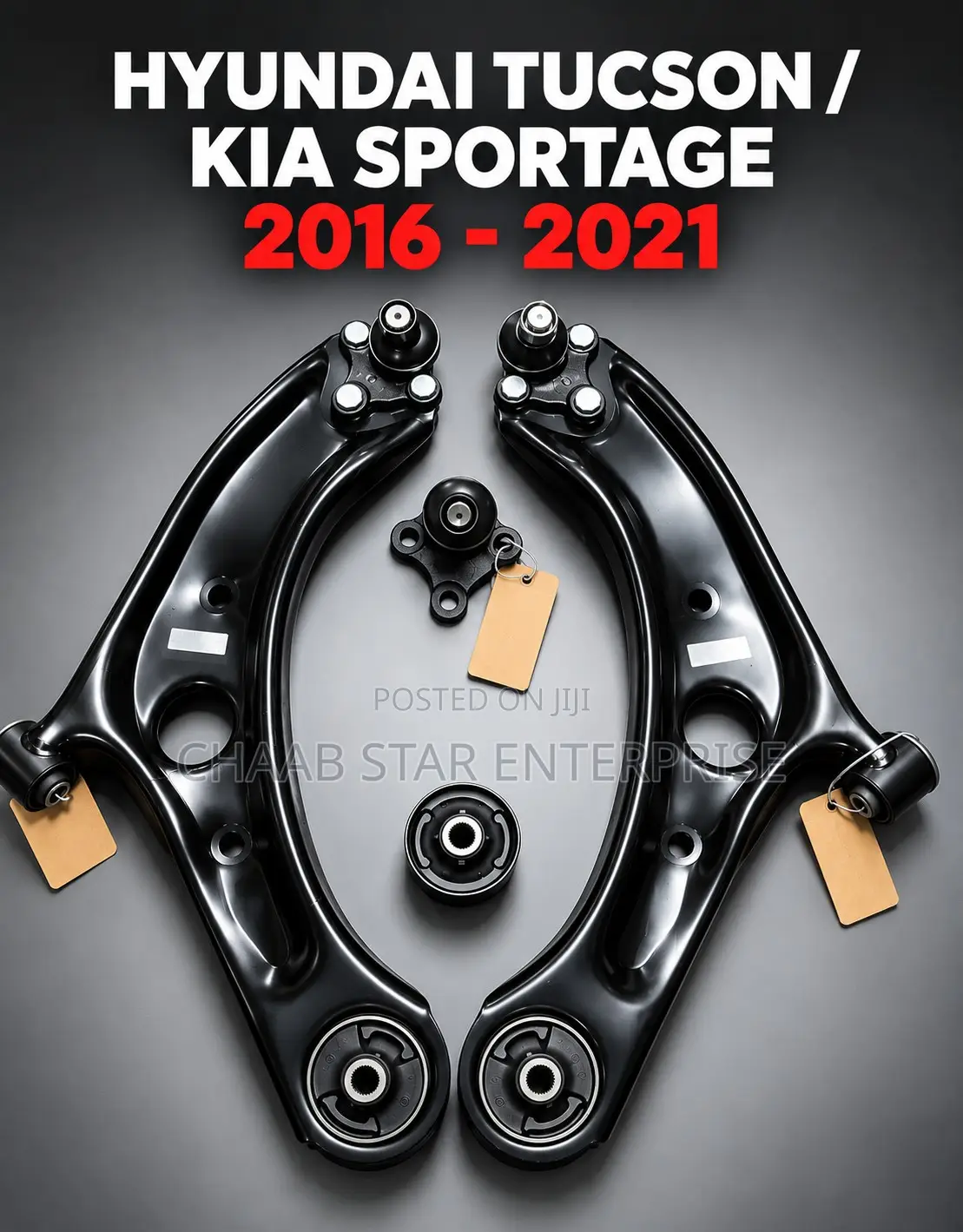 Hyundai Tucson 2016-2021/ Kia Sportage Lower Control Arms Pair