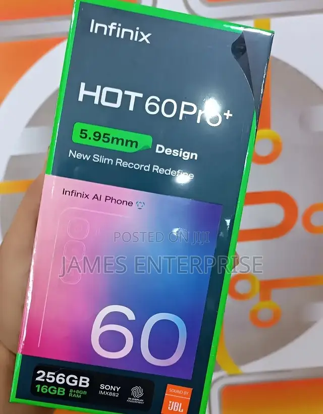 New Infinix Hot 60 Pro+ 256 GB Gray