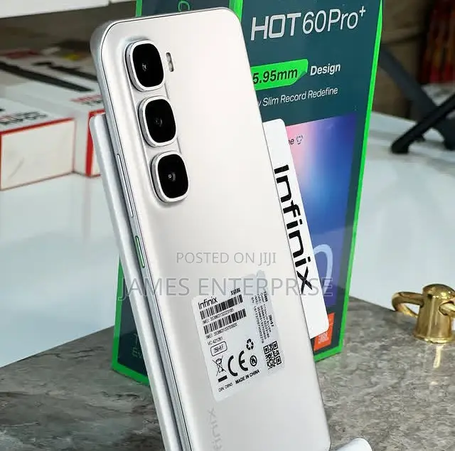New Infinix Hot 60 Pro+ 256 GB White