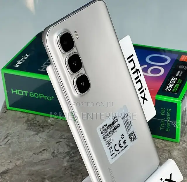 New Infinix Hot 60 Pro+ 256 GB White