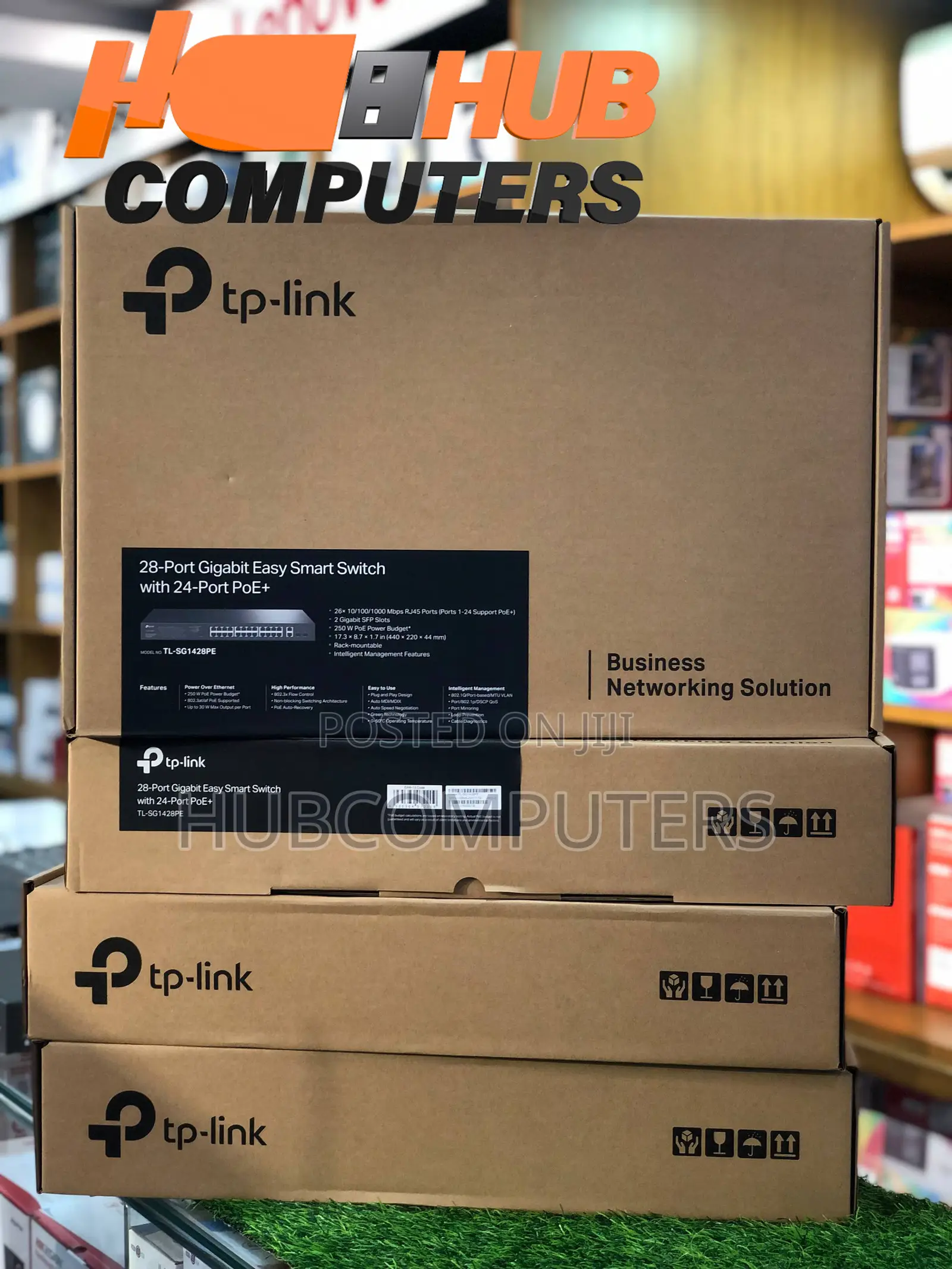 TP-Link TL-SG1428PE 28 Port Gigabit Esy Smart Switch With 24 Port PoE+