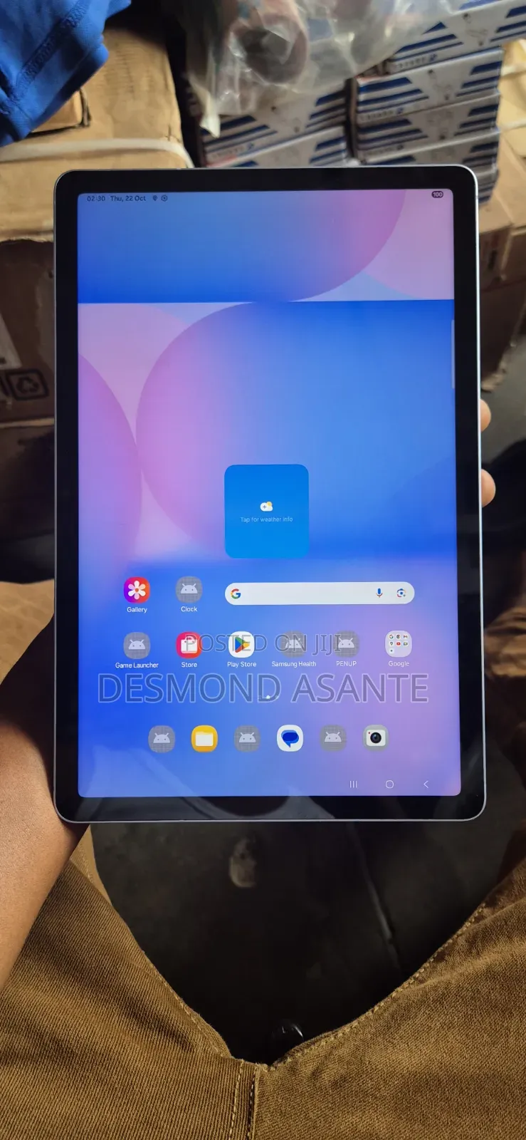 Samsung Galaxy Tab S10 FE 128 GB Blue