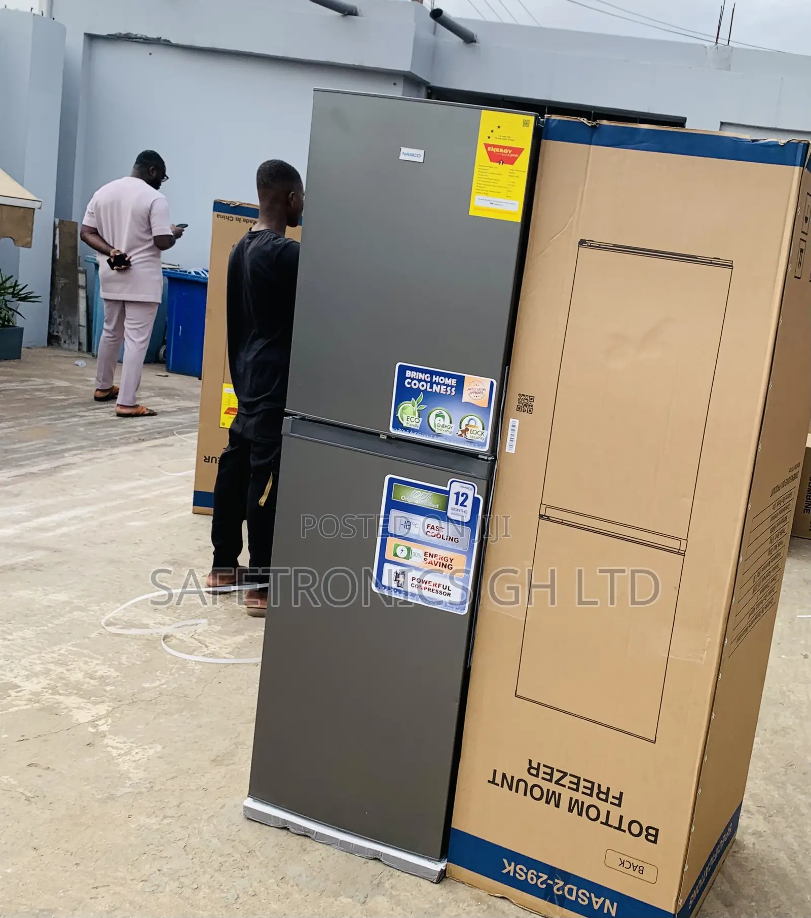 Ultra Nasco SmartChill 251L Nasd2-29sk Bottom Mount Fridge