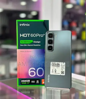 New Infinix Hot 60 Pro+ 256 GB Black