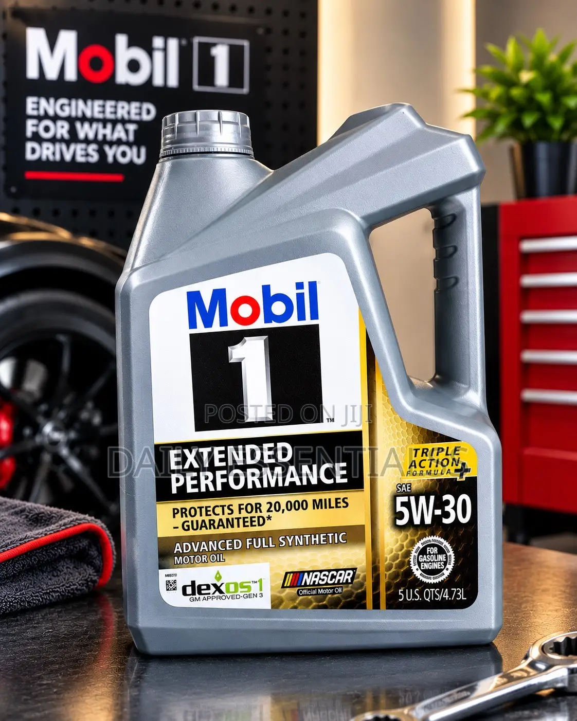 Mobil 1 5w-30 Advanced Full Synthetic Engine Oil 4.73L