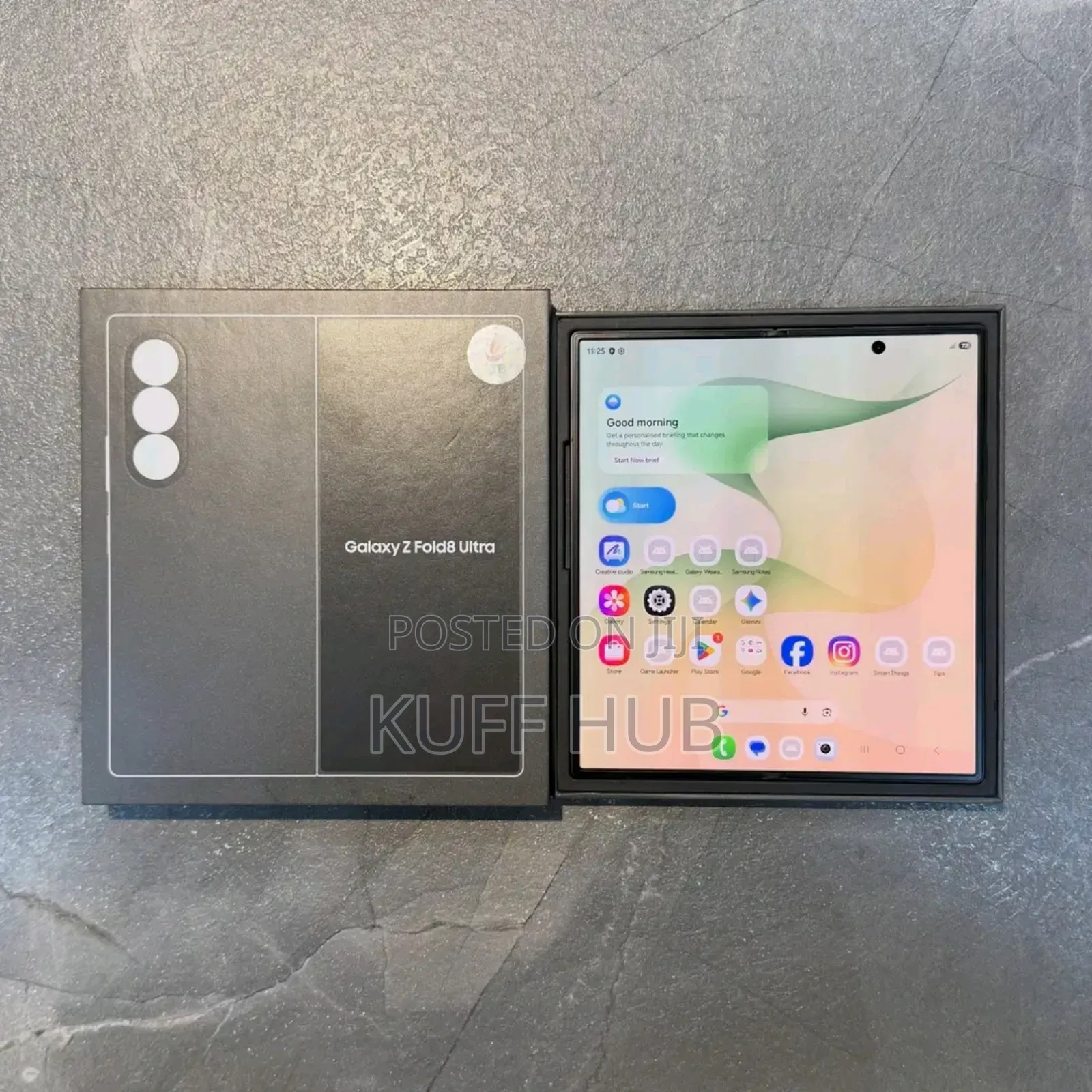 New Samsung Galaxy Z Fold8 Ultra 1 TB Black