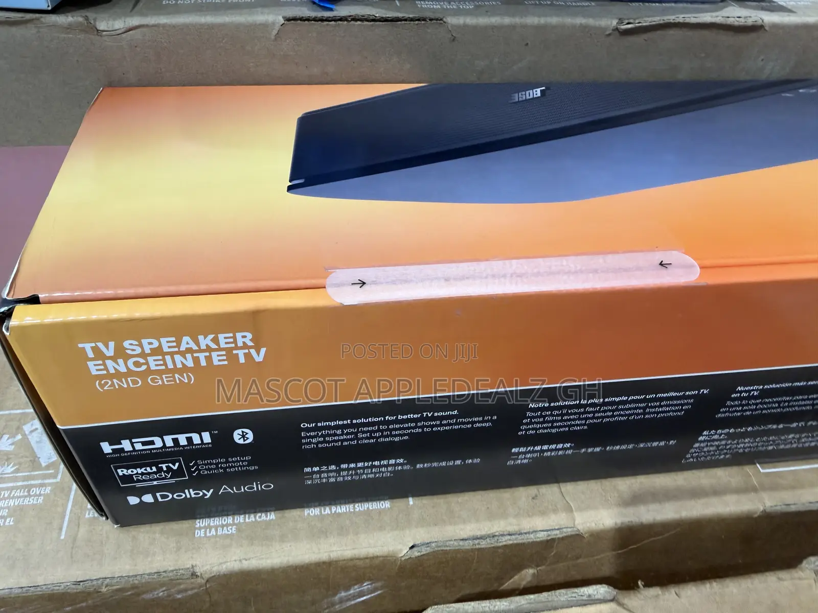 Bose - TV Speaker (2nd Gen) Compact Bluetooth Soundbar With HDMI ARC