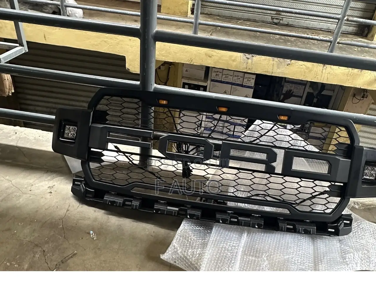 Ford 150 (F150) 2017,2018,2019,2020 Front Shells (Grill) With Light