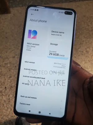 Xiaomi Redmi K30 256 GB Blue