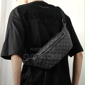 Solid Leather Side/Waist/Chest Bags