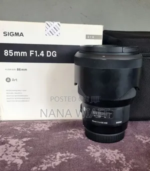 Sigma 85mm F/1.4 DG HSM Art Lens for Canon EF