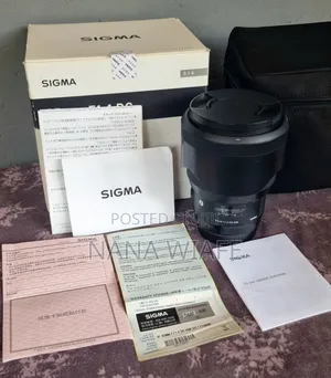 Sigma 85mm F/1.4 DG HSM Art Lens for Canon EF