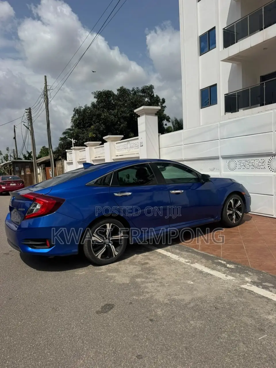 Honda Civic Touring 4dr Sedan (1.5L 4cyl) 2017 White