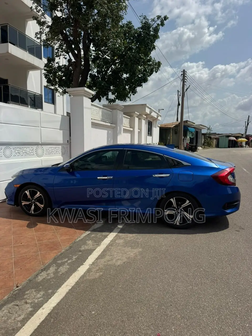 Honda Civic Touring 4dr Sedan (1.5L 4cyl) 2017 White