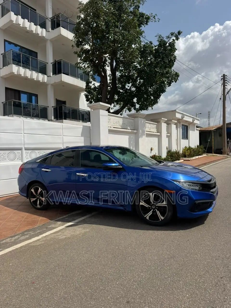 Honda Civic Touring 4dr Sedan (1.5L 4cyl) 2017 White