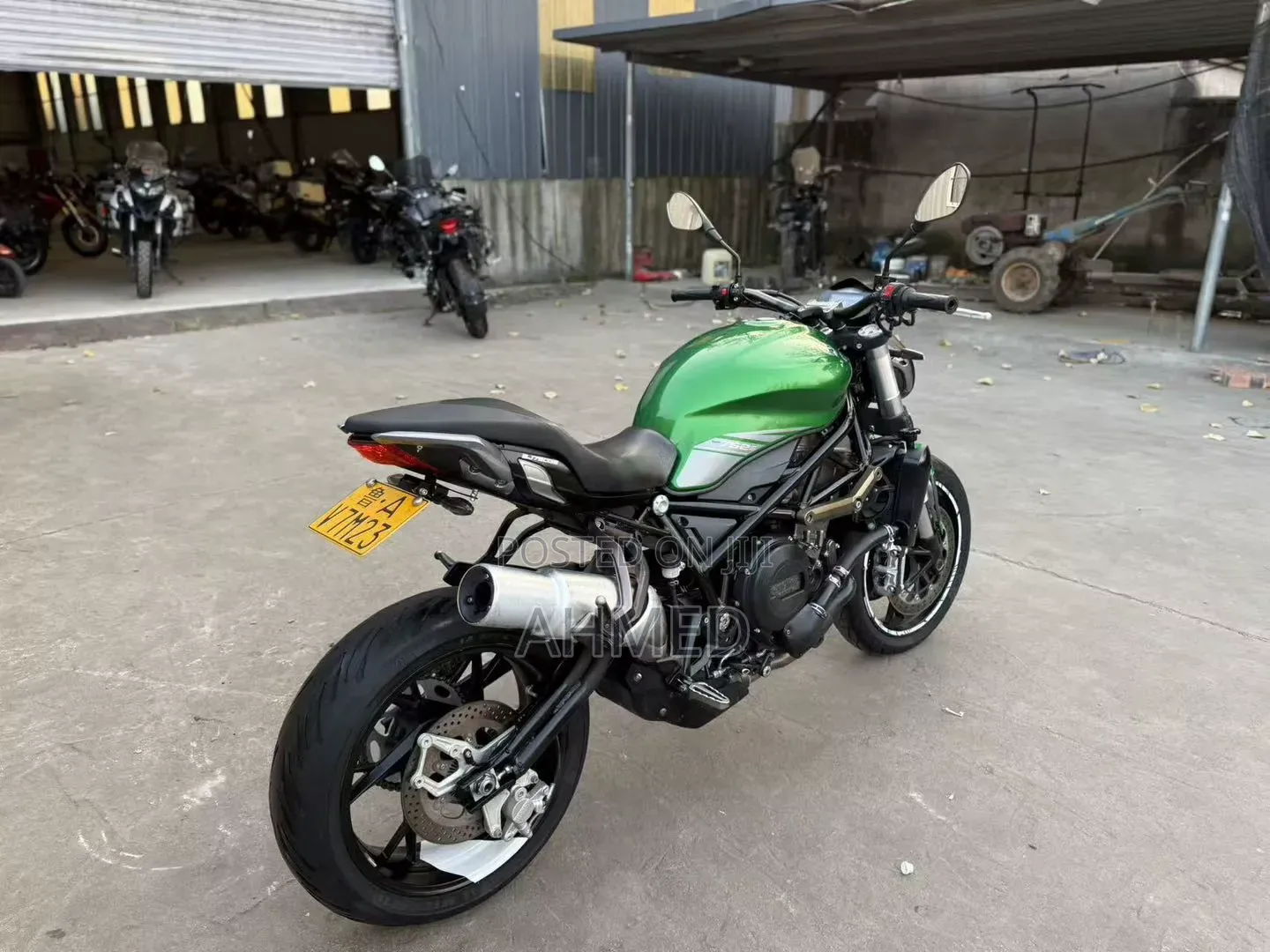Benelli 752S 2022 Green