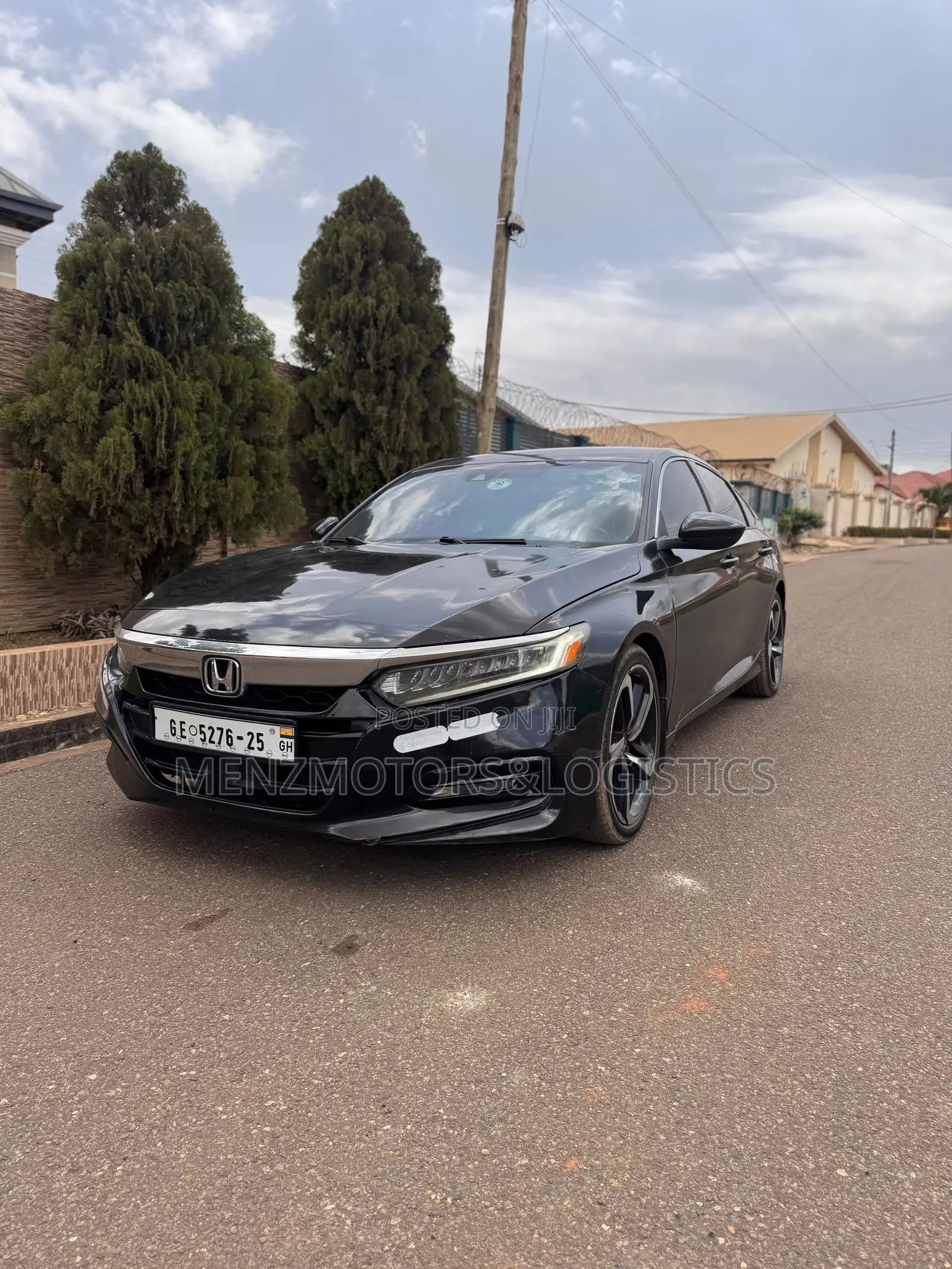 Honda Accord Sport (1.5L 4cyl Turbo CVT) 2019 Black