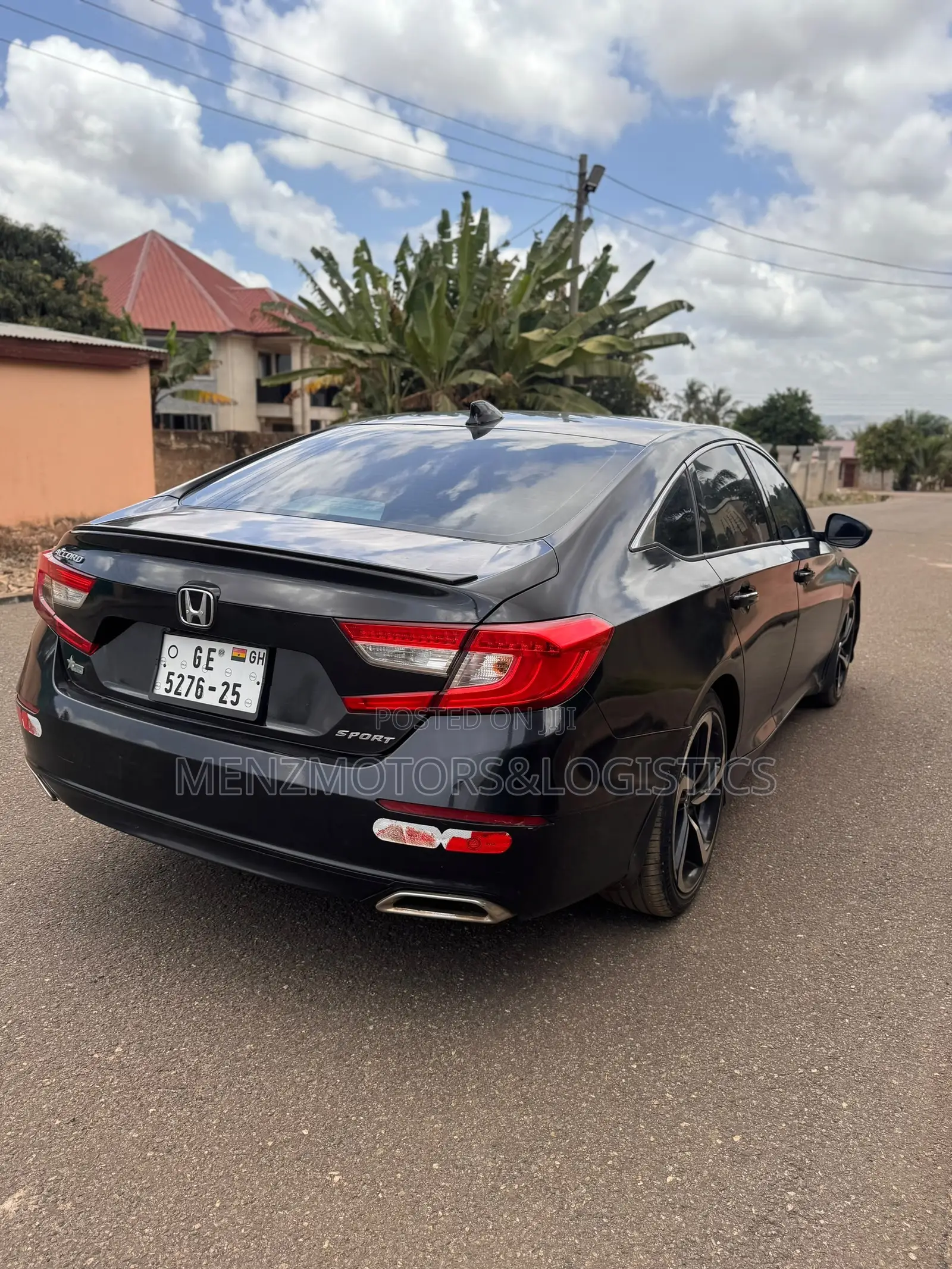 Honda Accord Sport (1.5L 4cyl Turbo CVT) 2019 Black