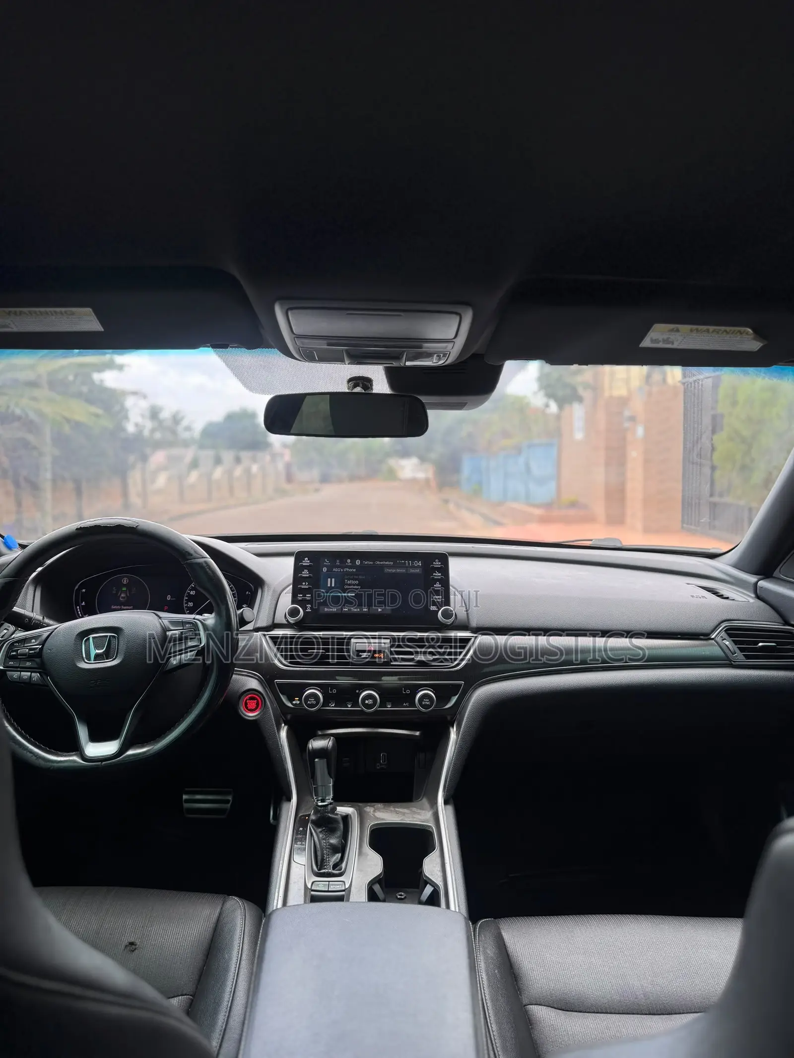 Honda Accord Sport (1.5L 4cyl Turbo CVT) 2019 Black