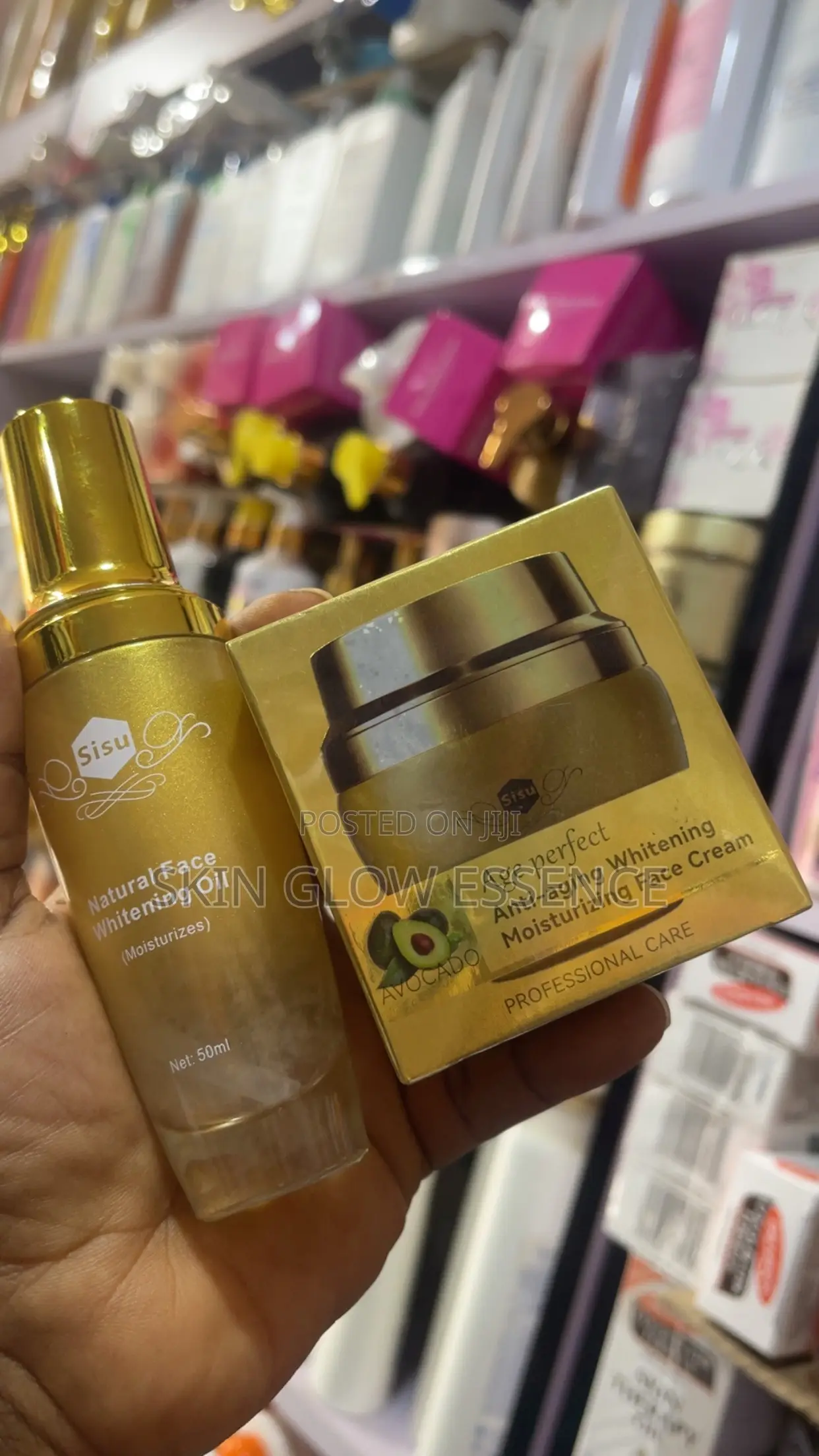 Sisu Face Serum and Face Cream