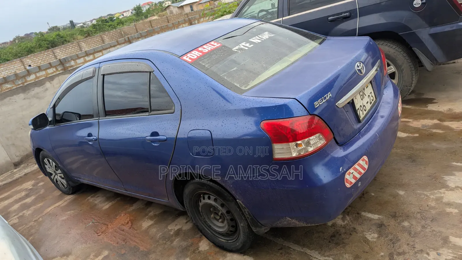 Toyota Belta 2012 Blue