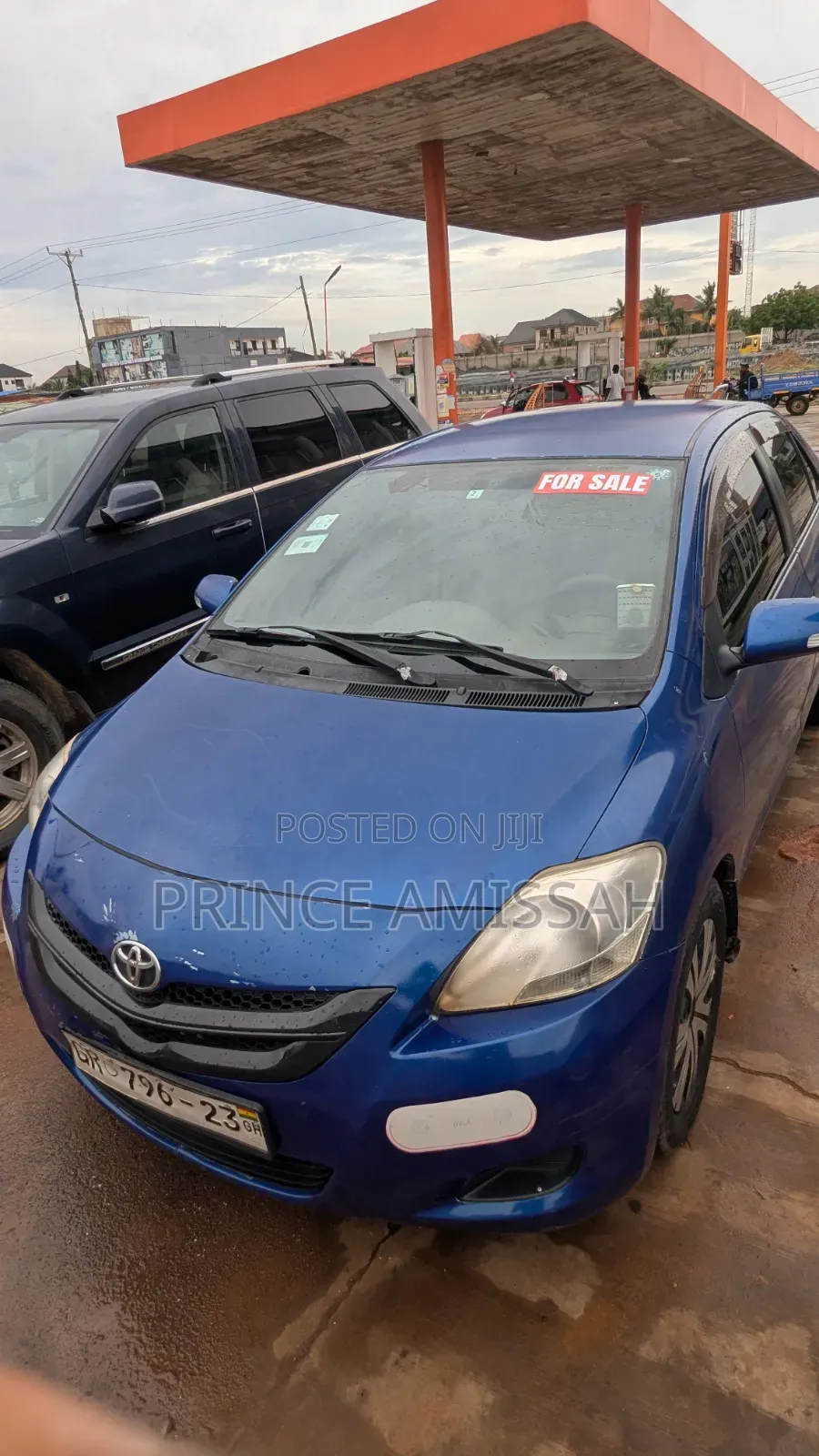 Toyota Belta 2012 Blue