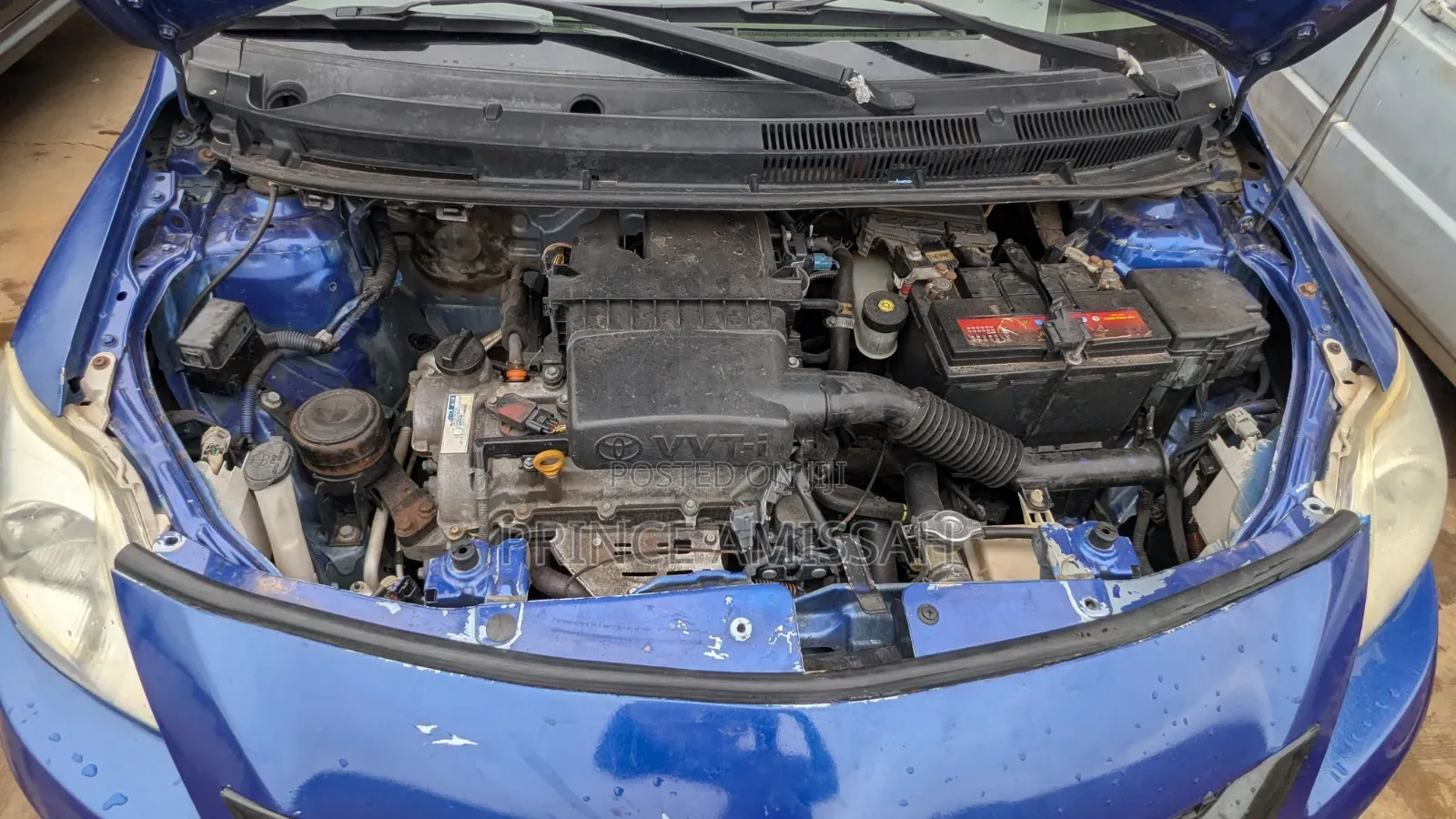 Toyota Belta 2012 Blue