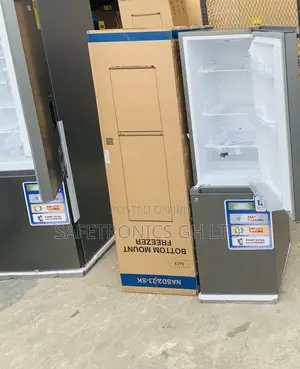 ColdVault (Grey) 170 Liters Bottom Mount Nasd2-23-Sk Fridge Nasco