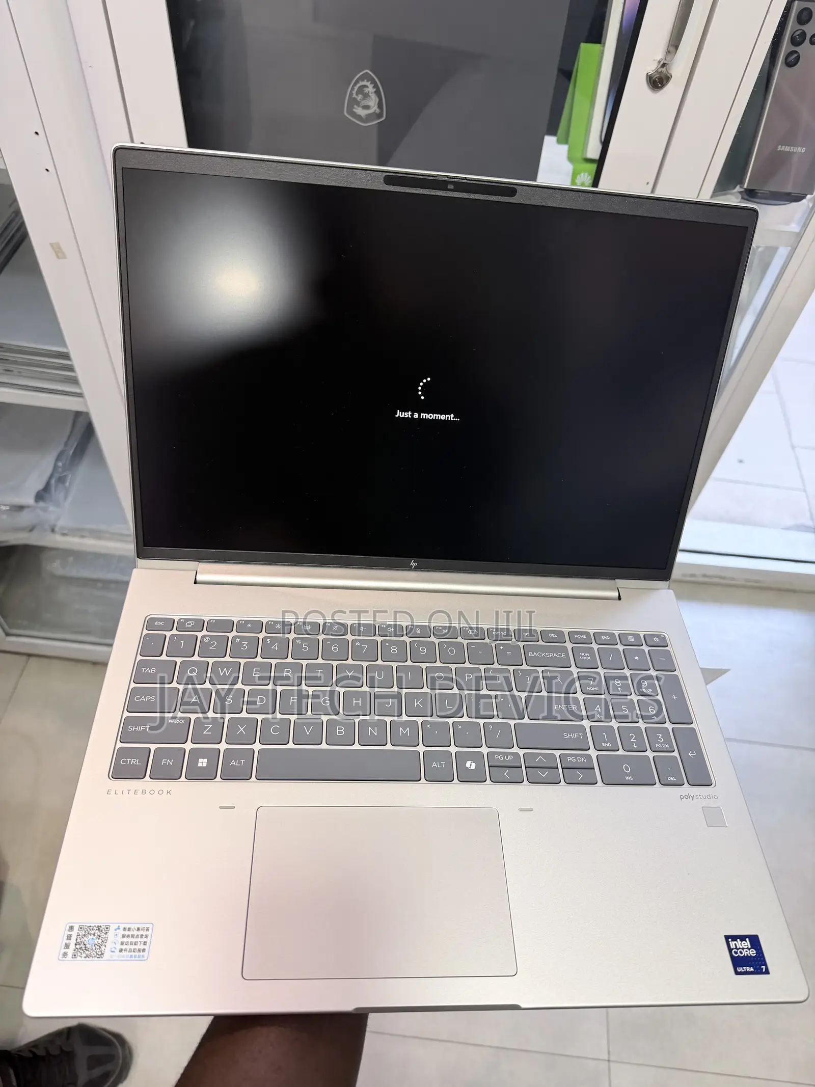 New Laptop HP EliteBook 660 G11 16GB Intel Core Ultra 7 SSD 1T