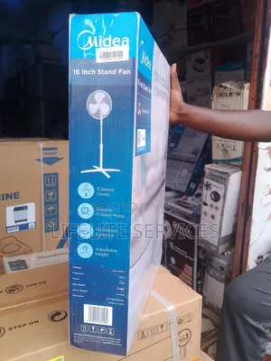 3 Speed Stand Fan - Midea # Stay Cool