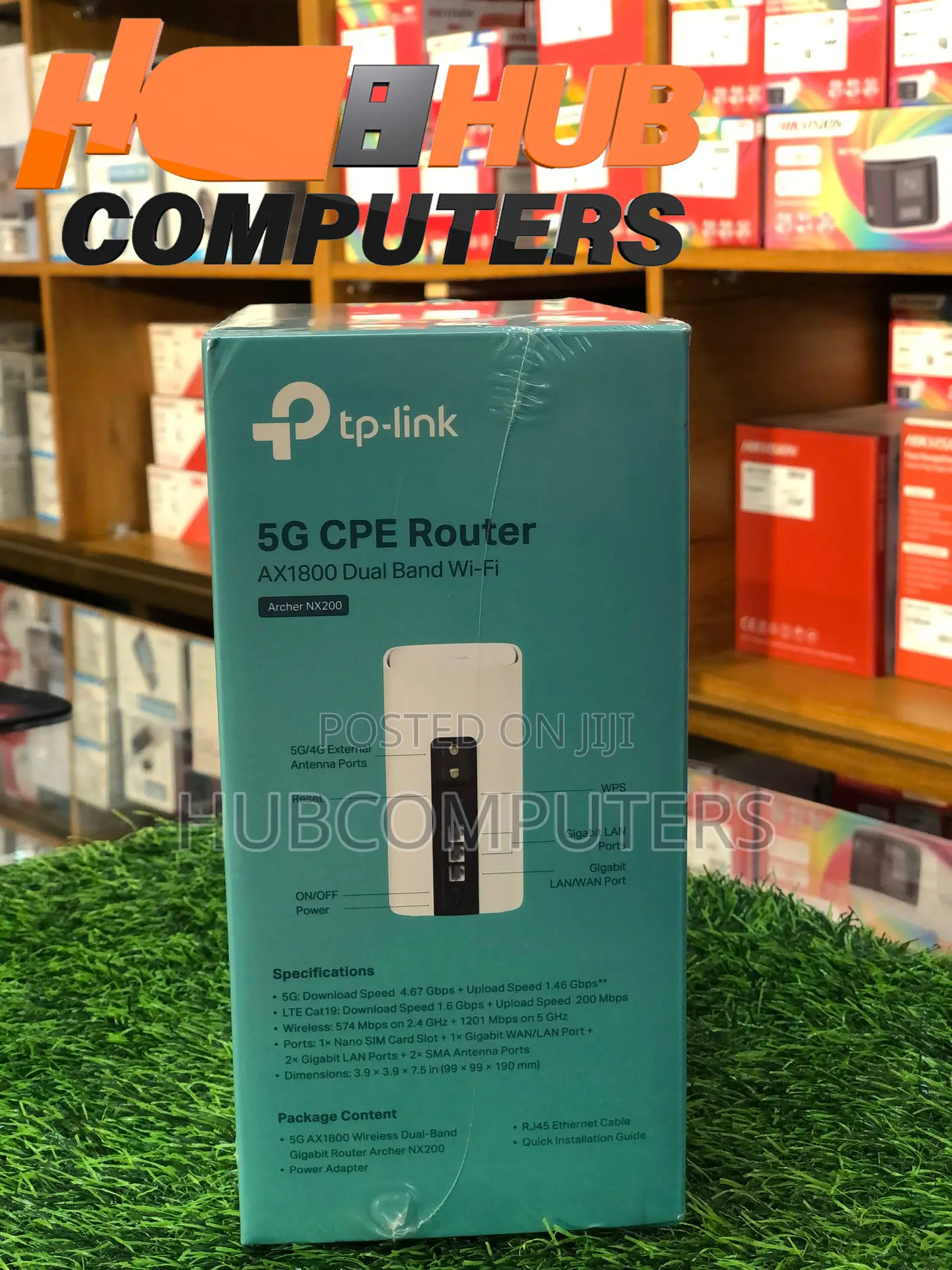 TP-Link Archer NX200 5G AX1800 Wireless Dual-Band Gigabit CPE Router