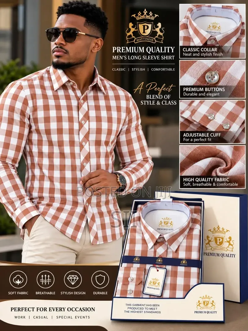 Affordable Premium Quality Timeless Striped Shirt