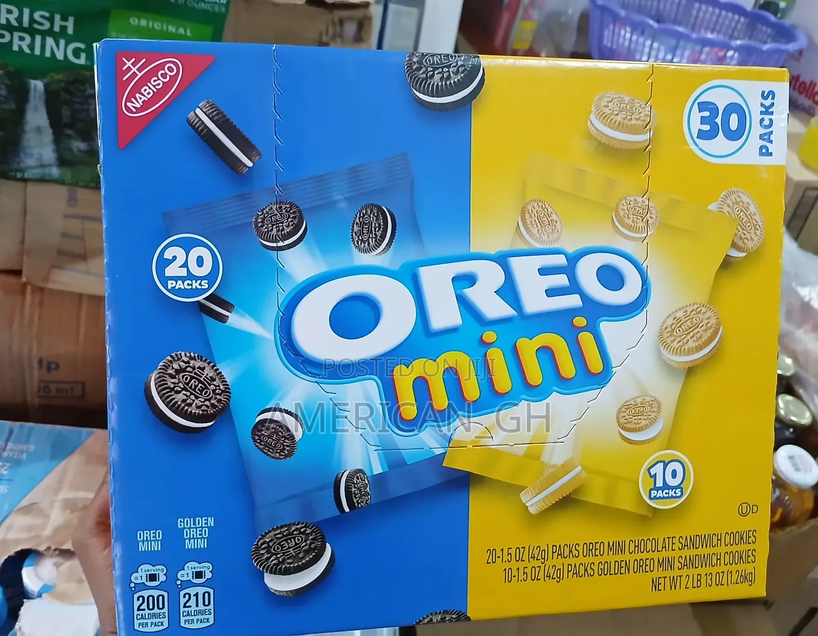Oreo Mini Biscuit, 30pack