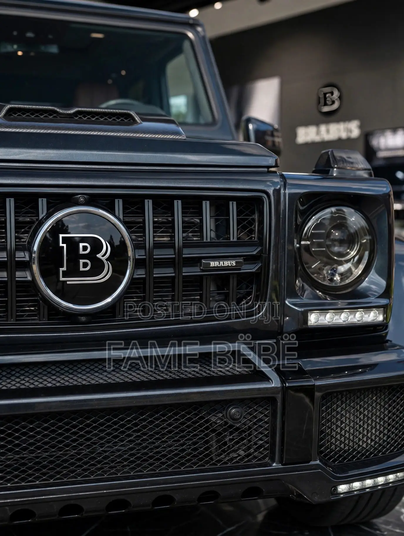 Brabus B Front Grille Badge for G-Wagon & Mercedes 